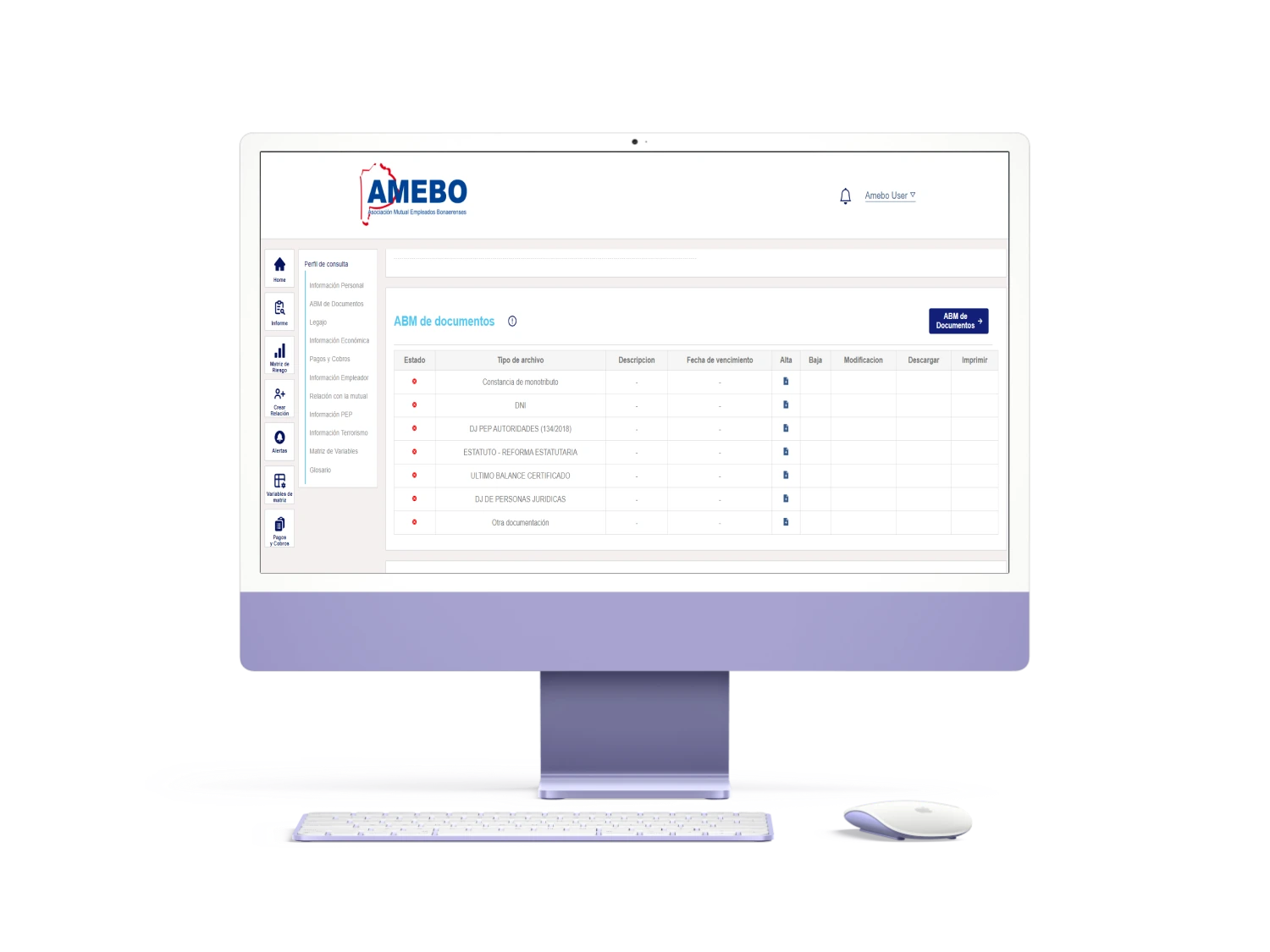 Administración de documentación; imagen del producto publicada por Mirabili